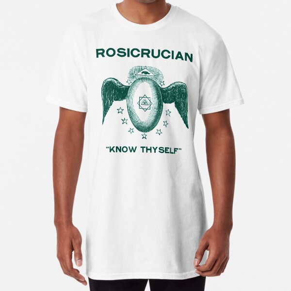 Rosicrucian "Know Thyself" Long T-Shirt