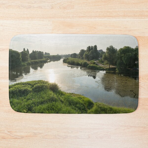 Item preview, Verdant Island - Maritsa River in Plovdiv Bulgaria designed and sold by Georgia Mizuleva.