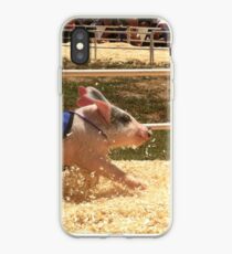 Pig Races iPhone Case