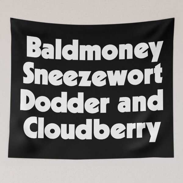 Item preview, independentthings Baldmoney, Sneezewort, Dodder and Cloudberry designed and sold by Beeb Things.