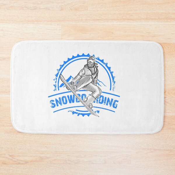 Item preview, Vintage art badge snowboarding epic jump typography designed and sold by scribblelife.