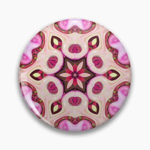 Item preview, Boho Vibes Abstract Kaleidoscope Maximalism Hippie Style Eclectic Mix of Lilac Pink Cream 15 of 16 designed and sold by Beachy.