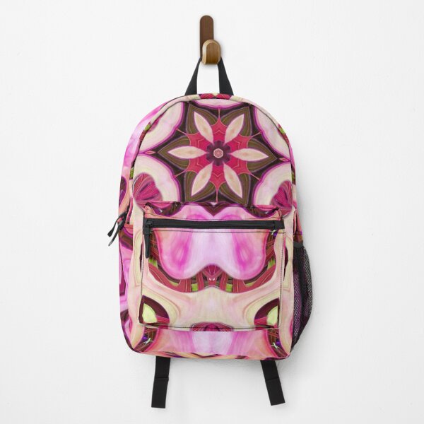 Item preview, Boho Vibes Abstract Kaleidoscope Maximalism Hippie Style Eclectic Mix of Lilac Pink Cream 15 of 16 designed and sold by Beachy.
