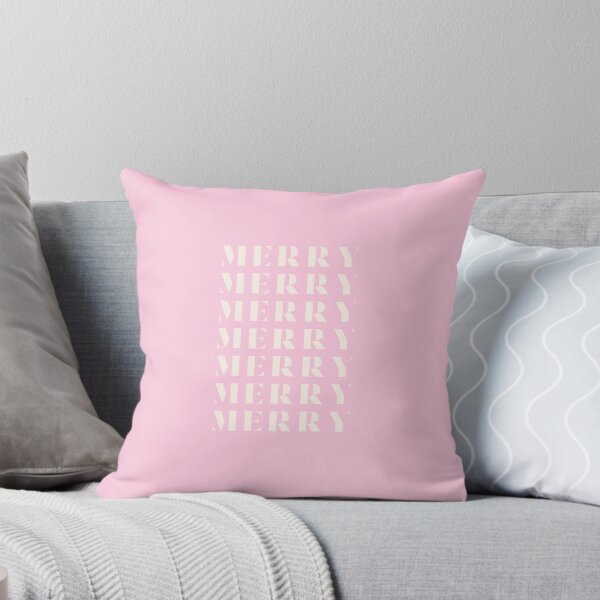 Item preview, Merry Christmas, Pink Christmas Art, Holiday Season Decor, Modern Art designed and sold by Magic Love Art Print.