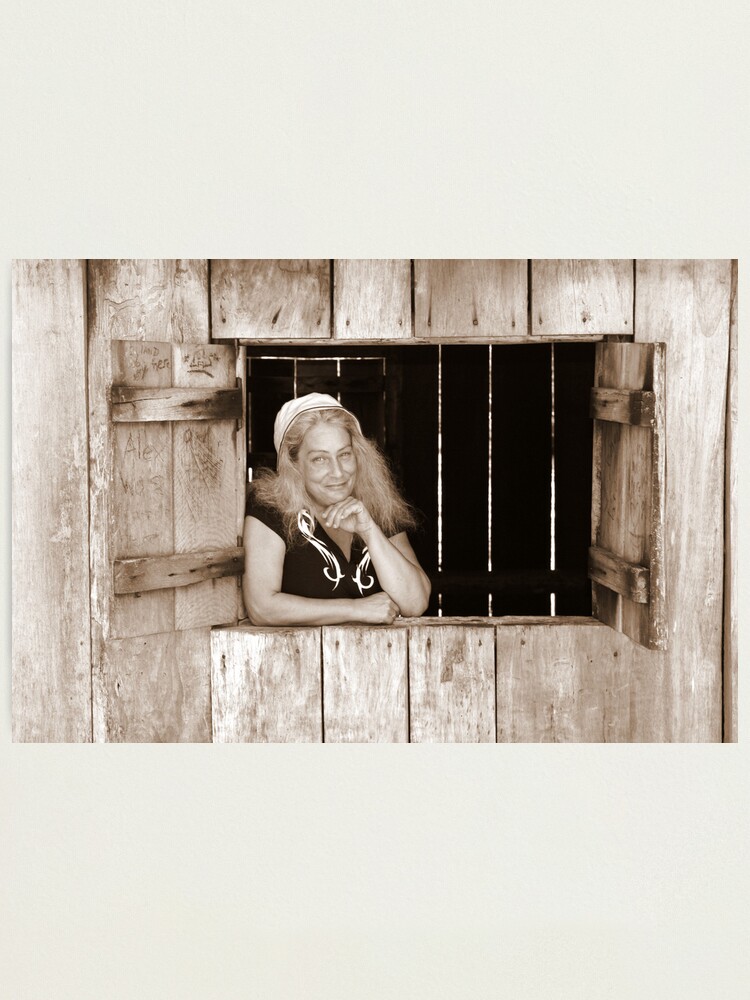 Alternate view of Angie at Mulligans Hut Photographic Print