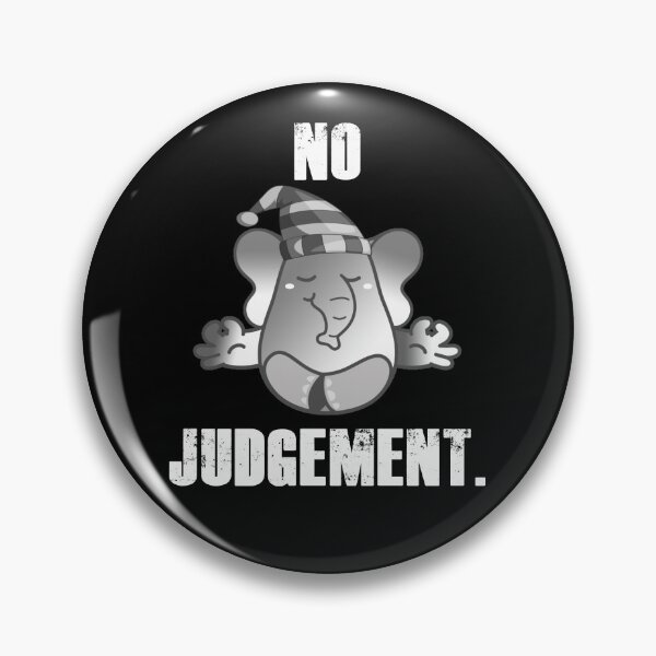 Item preview, Elephant Teaching Meditation - No Judgement designed and sold by my-green-gecko.