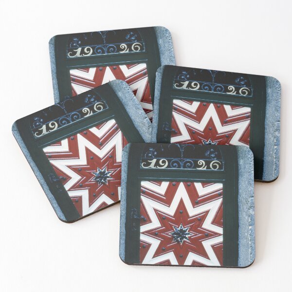 Item preview, Colorful Door with a Star Pattern designed and sold by thatwaslife.