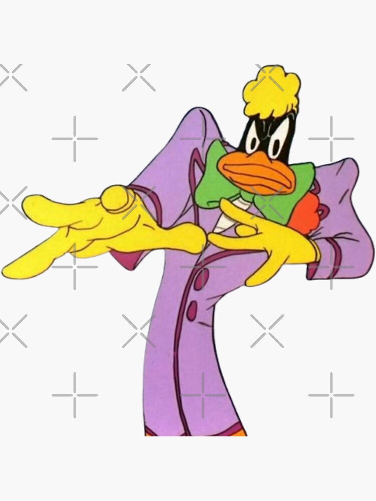 "Zoot Suit Daffy " Sticker for Sale by redaelorfi13 Redbubble