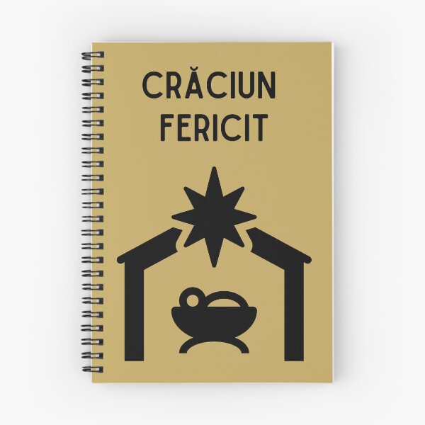 Item preview, Crăciun Fericit, Happy Christmas in Romanian, Merry Christmas in Romanian, felicitare de Crăciun, Romanian Christmas  designed and sold by Pommallina.