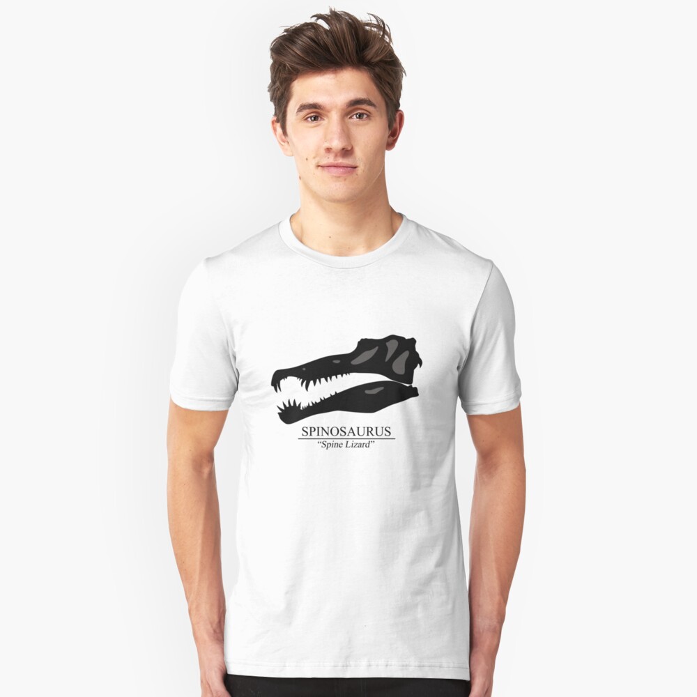 Spinosaurus Skull Slim Fit T-Shirt
