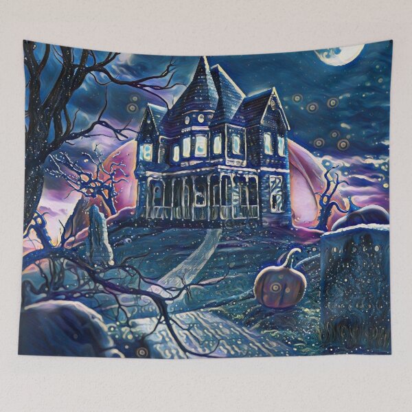 Item preview, HAUNTED HOUSE designed and sold by KatisDesign.
