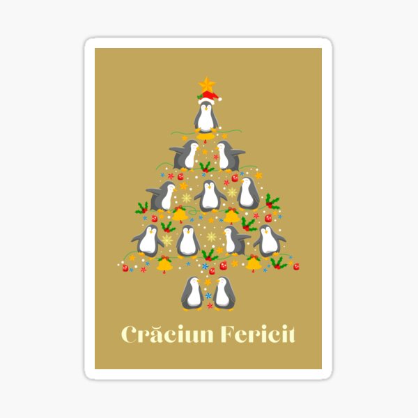 "Crăciun Fericit, Frohe Weihnachten auf Rumänisch, Frohe Weihnachten