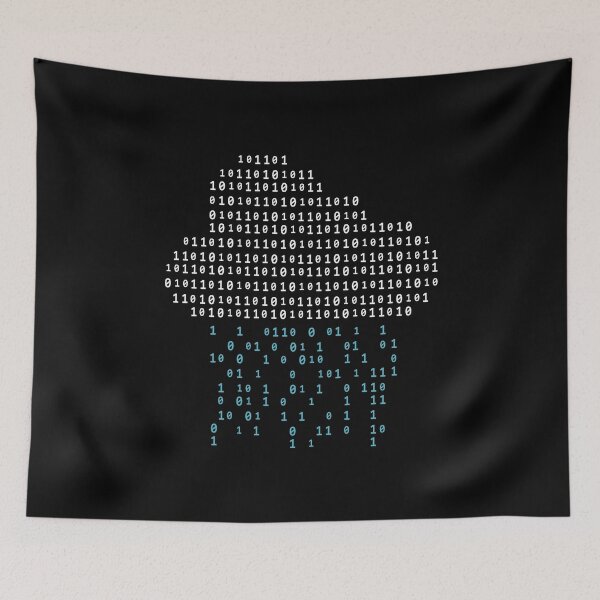 Item preview, binary numbers | Thunderstorm designed and sold by DerSenat.