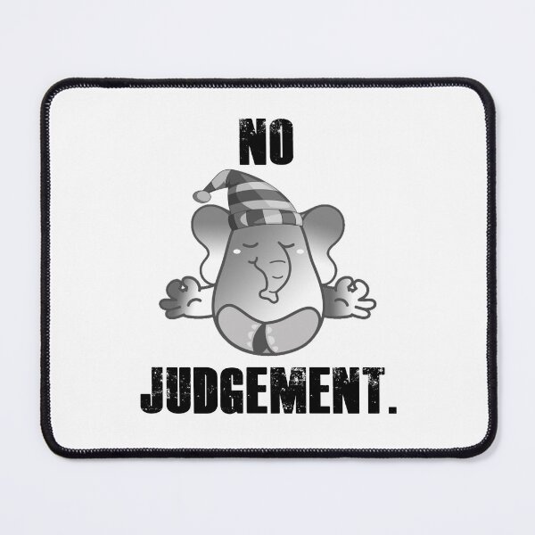 Item preview, Elephant Teaching Meditation - No Judgement designed and sold by my-green-gecko.