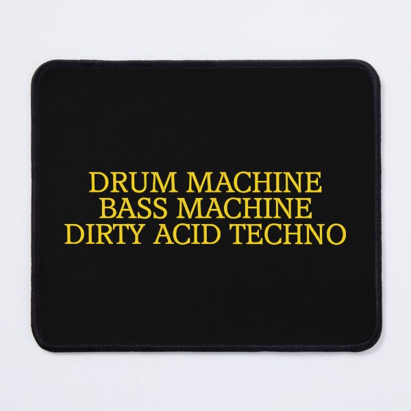 Item preview, Drum Machine Bass Machine Acid Techno designed and sold by AtomicMalibu.