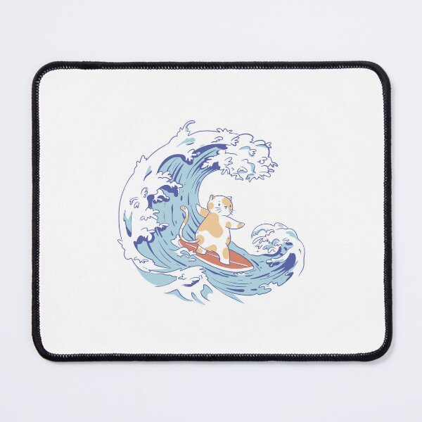 Item preview, surfing cat designed and sold by DerSenat.