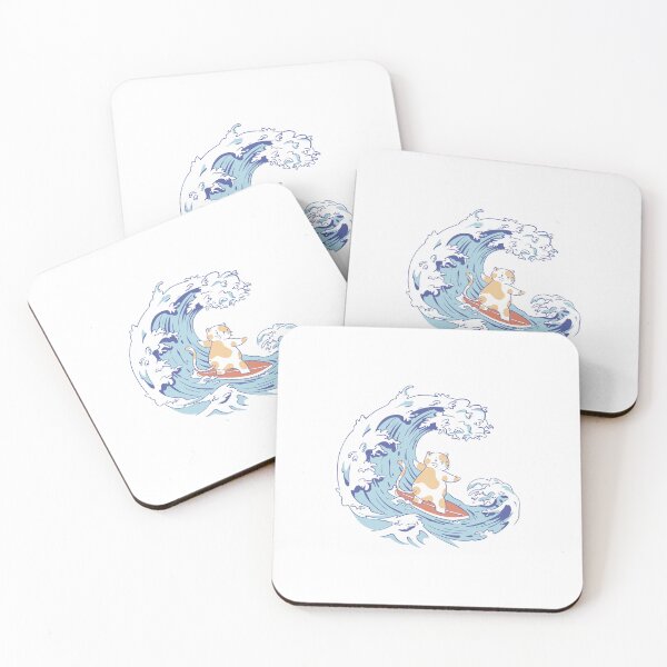 Item preview, surfing cat designed and sold by DerSenat.
