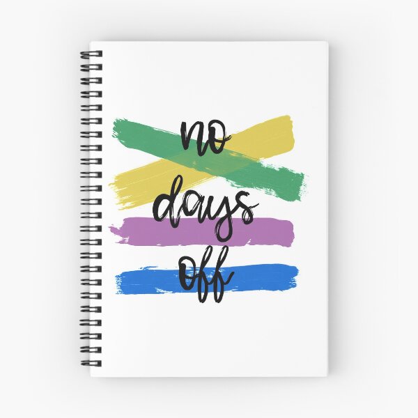 Item preview, No Days Off designed and sold by Orara Studio.