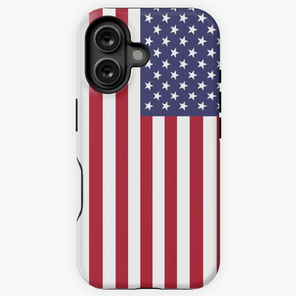 Vista previa del artículo con la obra «EE. UU. - Bandera estadounidense - Funda para teléfono móvil», diseñado y vendido por deanworld.
