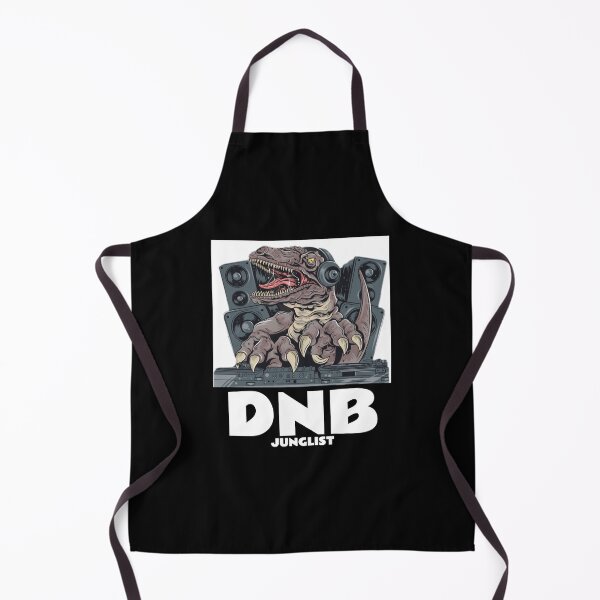 Item preview, DNB Junglist T-Rex (white)  designed and sold by Discothreadz.