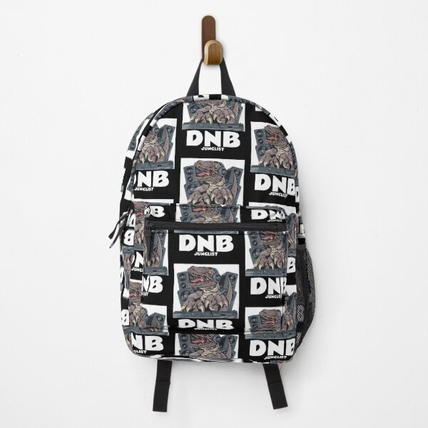 Item preview, DNB Junglist T-Rex (white)  designed and sold by Discothreadz.