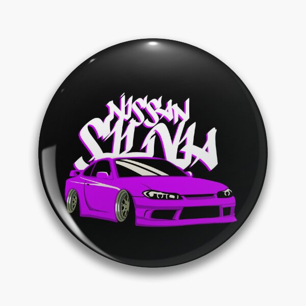 Item preview, SILVIA PURPLE CAR ILLUSTRATION  designed and sold by Vehiclestore.