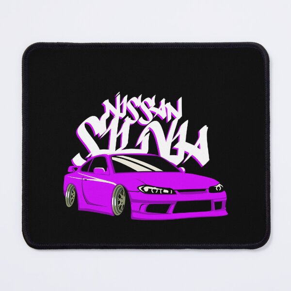 Item preview, SILVIA PURPLE CAR ILLUSTRATION designed and sold by Vehiclestore.