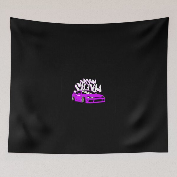 Item preview, SILVIA PURPLE CAR ILLUSTRATION  designed and sold by Vehiclestore.