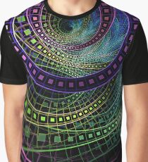 The Fractal Technicolor Rainbow of Oz the Great and Powerful Graphic T-Shirt