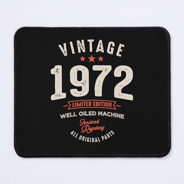 Item preview, Vintage Born in 1972 - 52nd Birthday Retro Classic designed and sold by cidolopez.