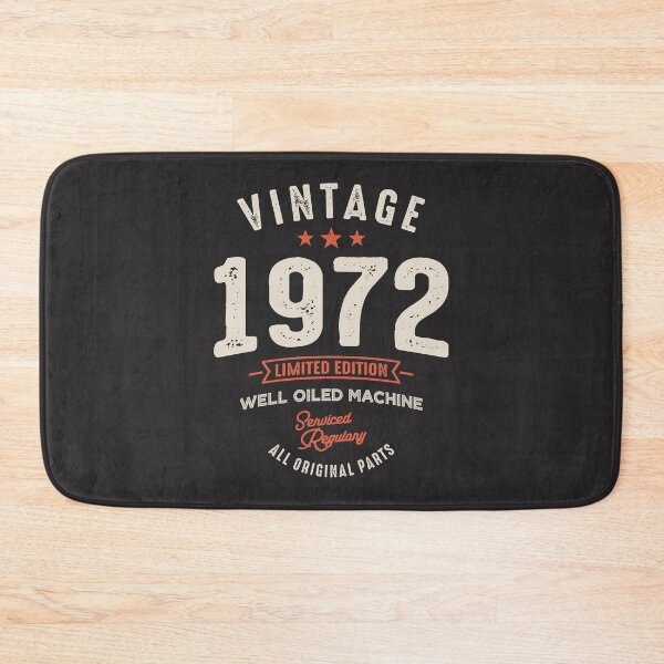 Item preview, Vintage Born in 1972 - 52nd Birthday Retro Classic designed and sold by cidolopez.