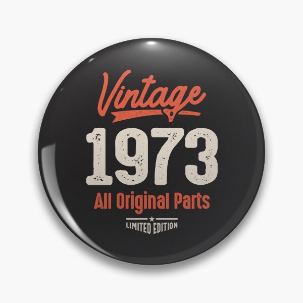 Item preview, Vintage Born in 1973 - 49th Birthday Retro Classic designed and sold by cidolopez.