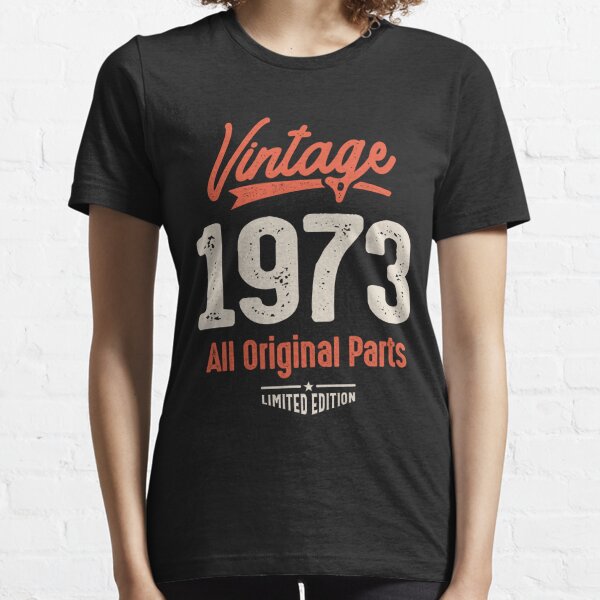 Best of 1973 Original 49st Birthday Vinyl Records T-Shirt