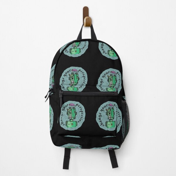 Item preview, Change Your Perspective Green Flower Bot designed and sold by SleepingInCo.
