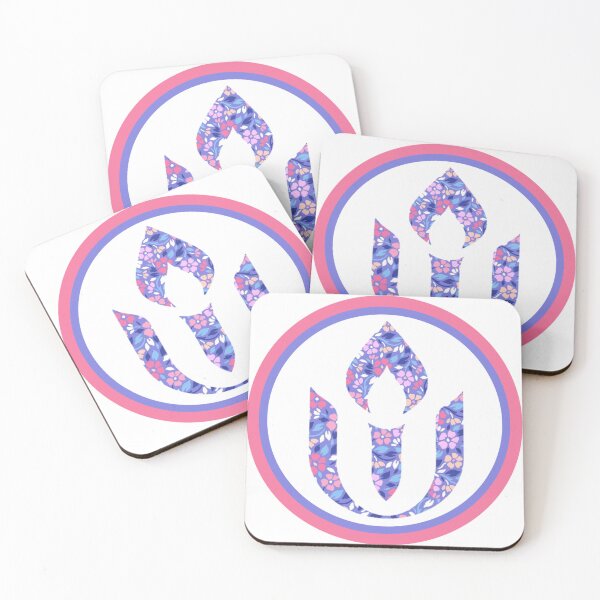 Item preview, Pink floral chalice Unitarian Universalism  designed and sold by KCAbdelnour.