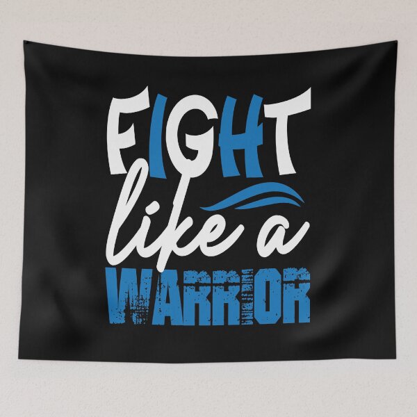 Item preview, Fight Like a Warrior-2 designed and sold by pqrstshirts.
