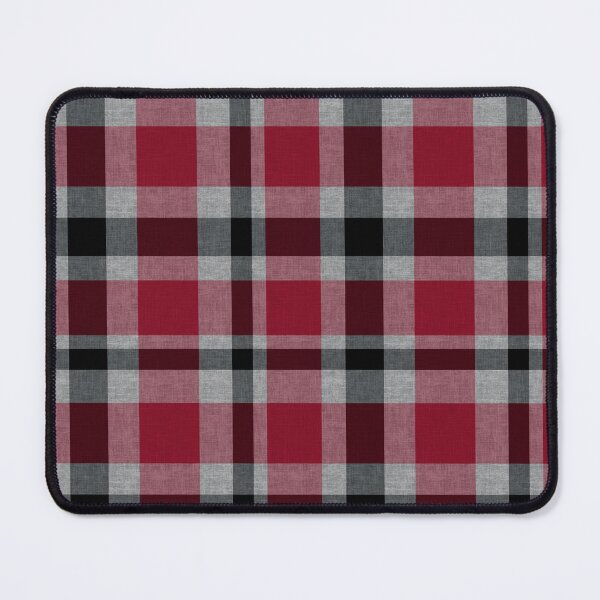 Item preview, Black, red and grey tartan plaid. designed and sold by marinaklykva.