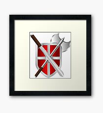 Shield Framed Print