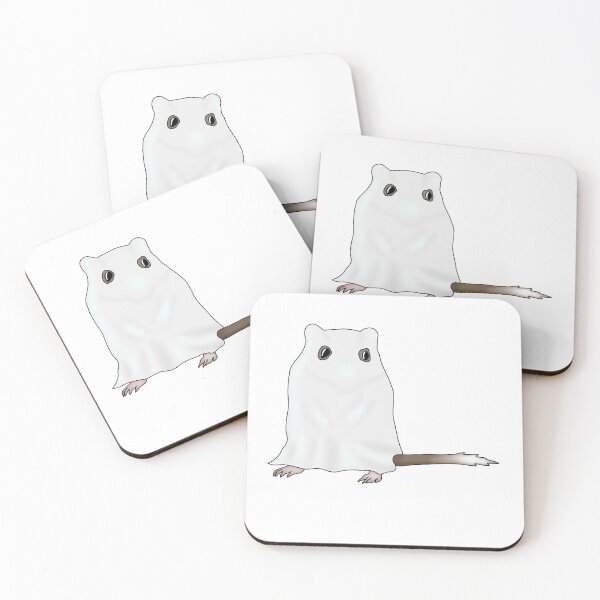 Item preview, Gerboo (cute gerbil ghost)  designed and sold by Becky-Marie.