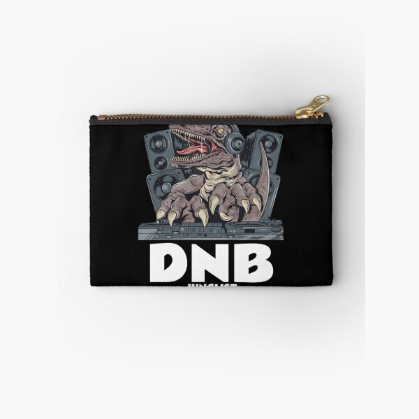 Item preview, DNB Junglist T-Rex (black)  designed and sold by Discothreadz.
