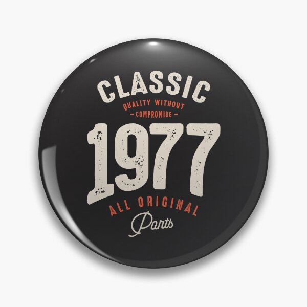 Item preview, Classic 1977 - 45th Birthday Retro Vintage designed and sold by cidolopez.