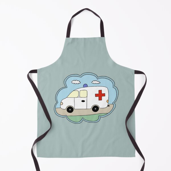Item preview, ambulance design designed and sold by SketchZeit.