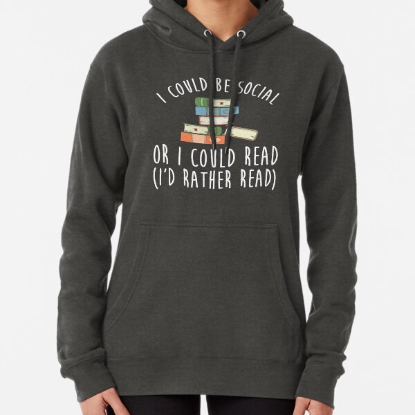 Item preview, I Could Be Social Or I Could Read - I'd Rather Read designed and sold by kamrankhan.