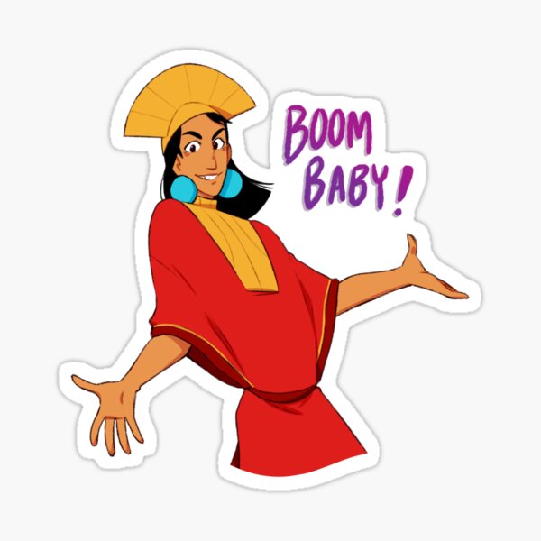 BOOM BABY Sticker