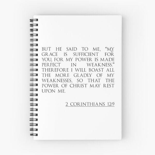 Item preview, 2 Corinthians 12:9 designed and sold by IsraWiss.