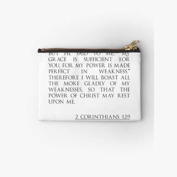 Item preview, 2 Corinthians 12:9 designed and sold by IsraWiss.