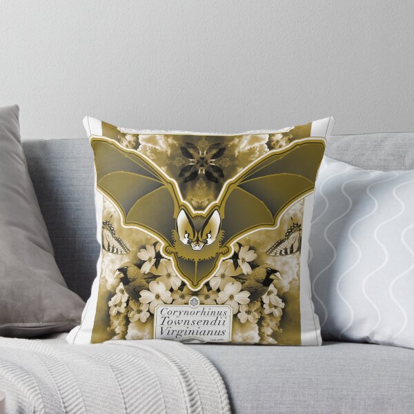 Item preview, Bat_Monochrome_Big Eared Bat "Cory"  designed and sold by Susan Mitchell.