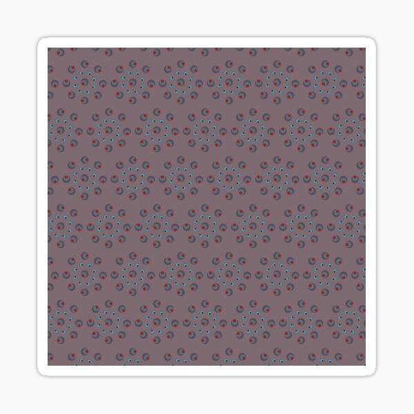 Hiver mauve Sticker