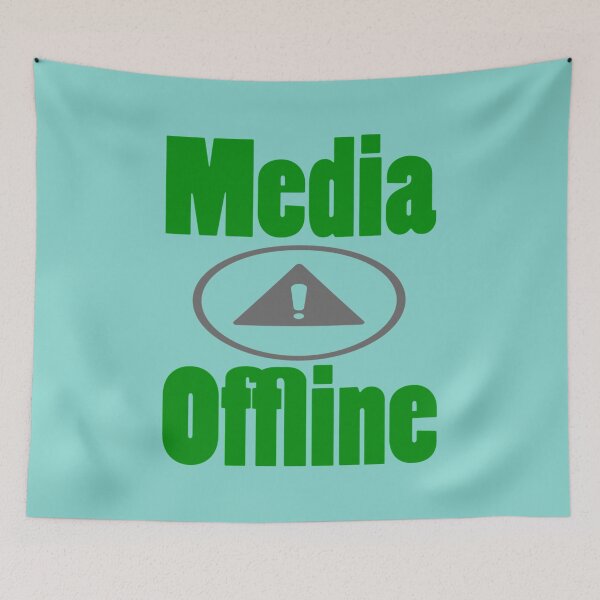 Item preview, Media Offline168png designed and sold by NewtonKlocko.