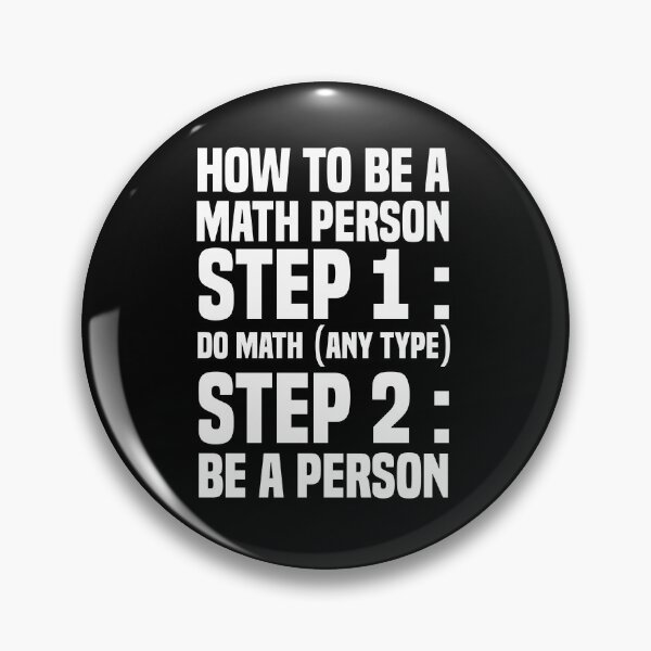 Item preview, How To Be A Math Person designed and sold by TheBestArt2022.